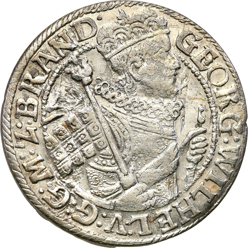 Prusy Książęce. Jerzy Wilhelm. Ort (18 groszy) 1622, Królewiec „WILHEL”